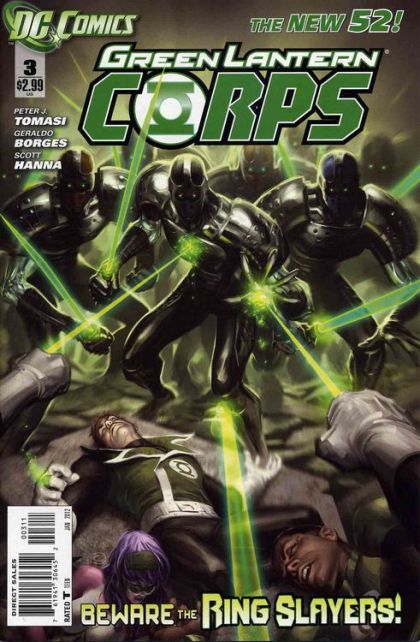 Green Lantern Corps, Vol. 2 #3A (Alex Garner Regular) Cover