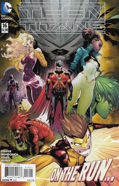 Teen Titans, Vol. 5 #16A (Jorge Jimenez Regular Cover) Cover