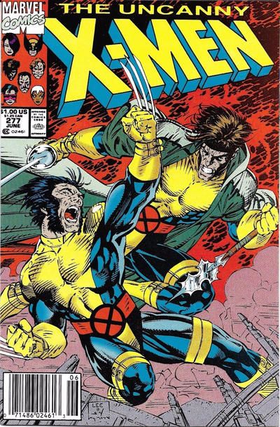 Uncanny X-Men, Vol. 1 #277B (Newsstand Edition) Cover