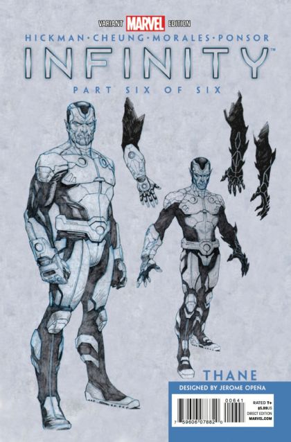 Infinity #6D (Jerome Opeña Design Variant Cover) Cover