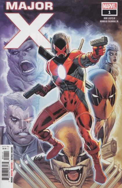 Major X, Vol. 1 #1A (Rob Liefeld Cover) Cover
