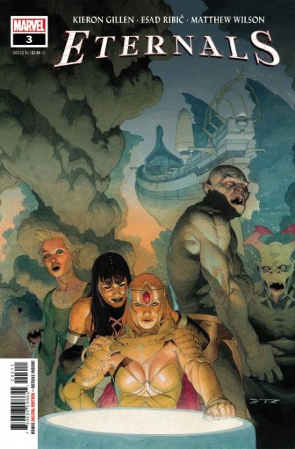 Eternals, Vol. 5 #3A (Esad Ribic regular) Cover