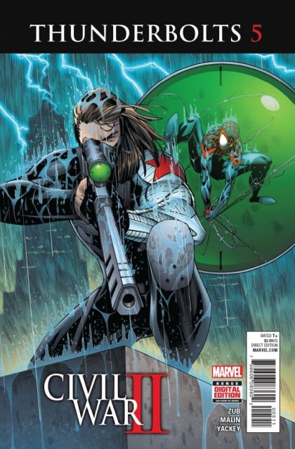 Thunderbolts, Vol. 3 #5A (Regular Jon Malin Cover) Cover