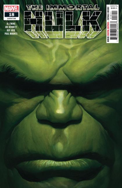 The Immortal Hulk #18A (Alex Ross Regular) Cover