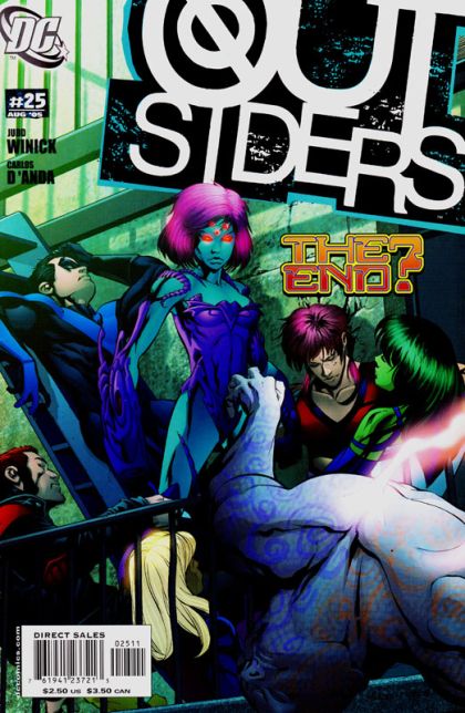 Outsiders, Vol. 3 #25 Cover