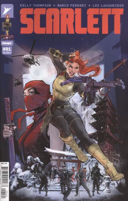 Scarlett (Image Comics) #1B (Joëlle Jones Variant) Cover