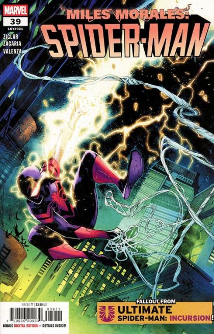 Miles Morales: Spider-Man, Vol. 2 #39A (Federico Vicentini Regular) Cover