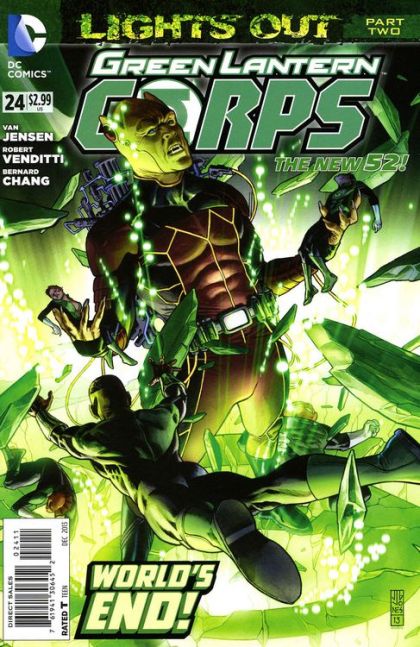 Green Lantern Corps, Vol. 2 #24A (J.G. Jones Regular) Cover