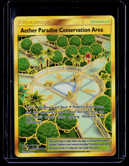 Aether Paradise Conservation Area Hidden Fates: Shiny Vault SV87/SV94 NM
