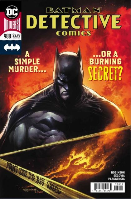Detective Comics, Vol. 3 #988A (Regular Stephen Segovia Cover) Cover