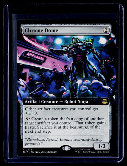Chrome Dome (Extended Art) R Teenage Mutant Ninja Turtles 276 NM