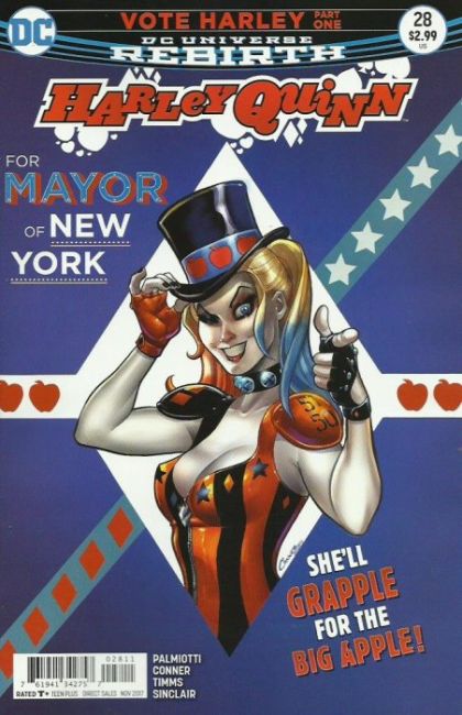 Harley Quinn, Vol. 3 #28A (Regular Amanda Conner Cover) Cover