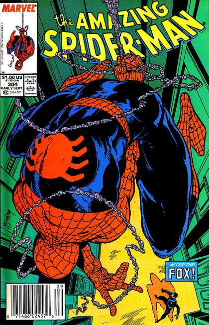 The Amazing Spider-Man, Vol. 1 #304B (Newsstand Edition) Cover