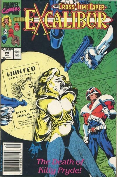Excalibur, Vol. 1 #23B (Newsstand Edition) Cover