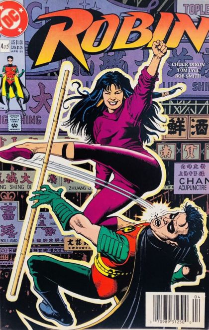 Robin, Vol. 1 #4B (Newsstand Edition) Cover