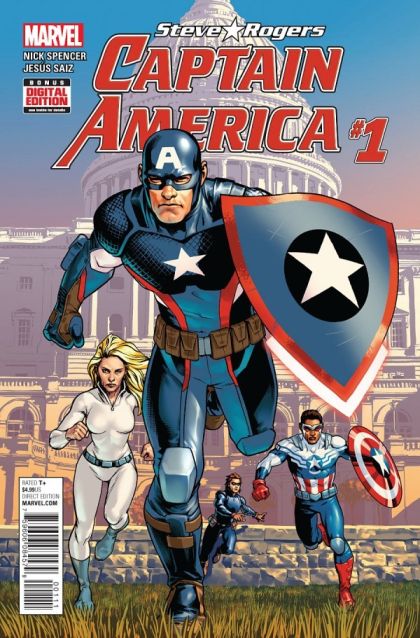 Captain America: Steve Rogers #1A (Jesus Saiz Regular) Cover