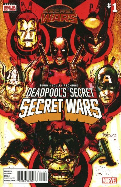Deadpool's Secret Secret Wars #1A (Tony Harris Regular Cover) Cover