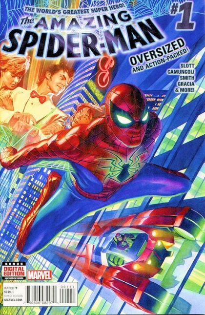 The Amazing Spider-Man, Vol. 4 #1A (Alex Ross Regular) Cover
