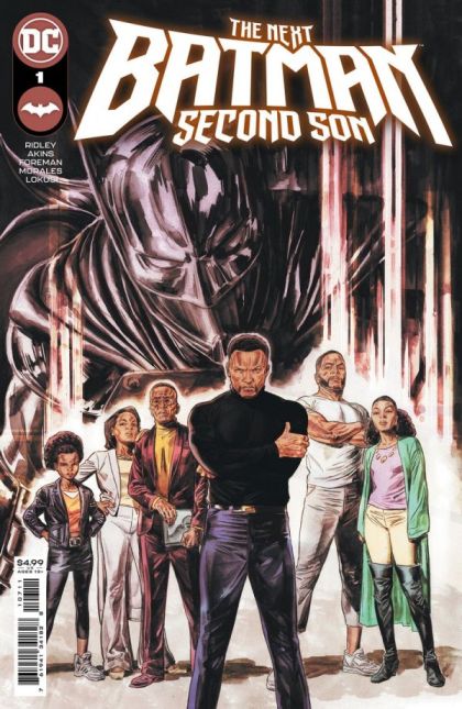 The Next Batman: Second Son #1A (Regular Doug Braithwaite Cover) Cover