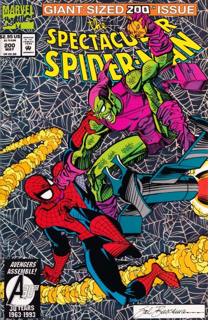 The Spectacular Spider-Man, Vol. 1 #200A (Direct Edition) Cover