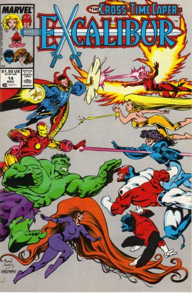 Excalibur, Vol. 1 #14A (Direct Edition) Cover