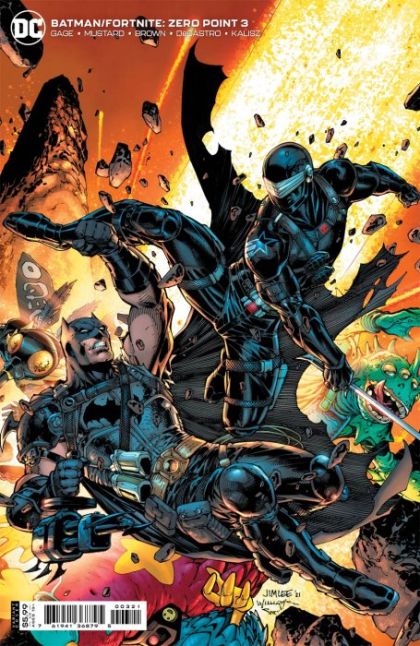 Batman / Fortnite: Zero Point #3B (Jim Lee Variant) Cover