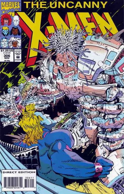Uncanny X-Men, Vol. 1 #306A (Direct Edition) Cover