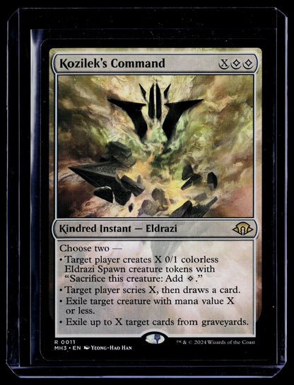 Kozilek's Command R Modern Horizons 3 11 NM