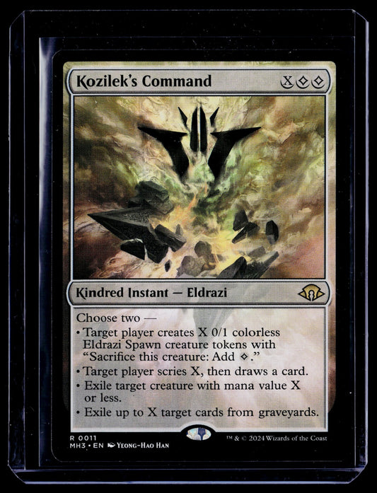 Kozilek's Command R Modern Horizons 3 11 NM