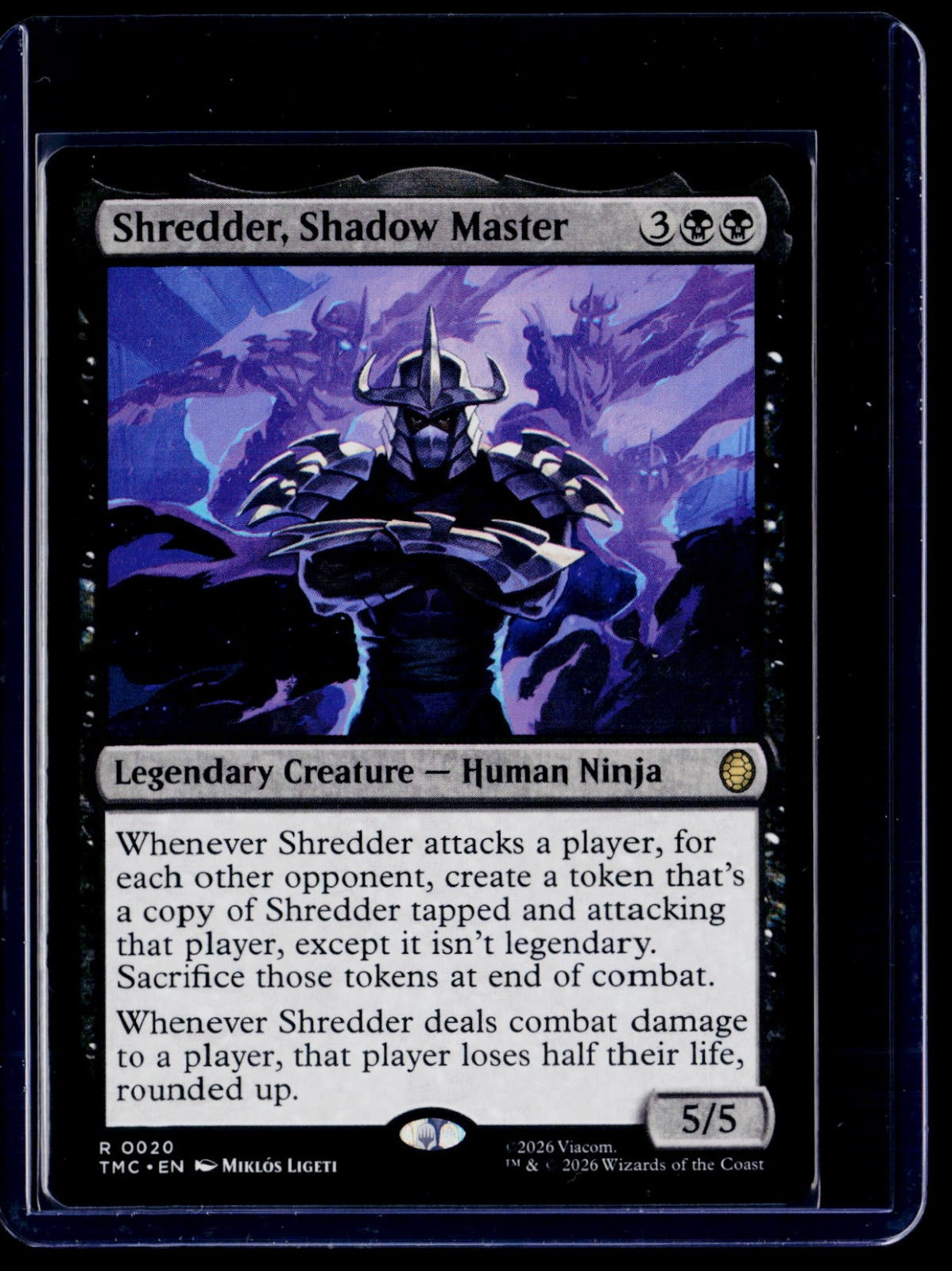 Shredder, Shadow Master R Commander: Teenage Mutant Ninja Turtles 20 NM