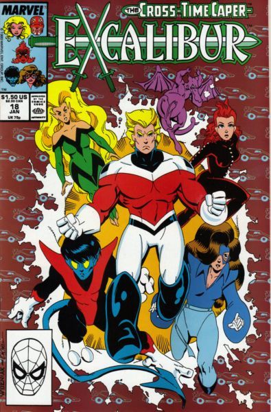 Excalibur, Vol. 1 #18A (Direct Edition) Cover