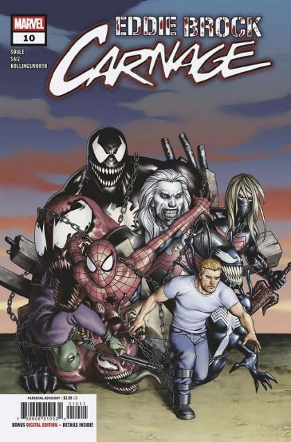 Eddie Brock: Carnage #10A (Jesús Saíz Regular) Cover