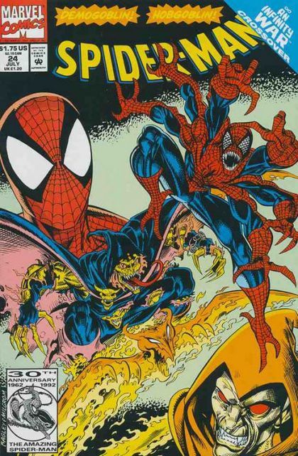 Spider-Man, Vol. 1 #24A (Direct Edition) Cover