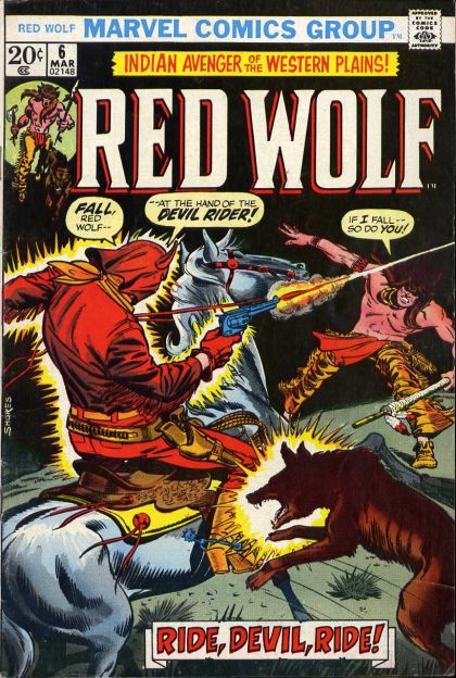 Red Wolf, Vol. 1 #6 Cover