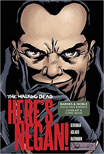The Walking Dead Here's Negan! cover