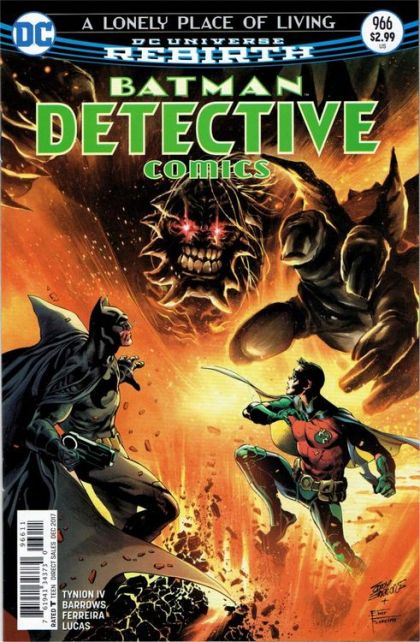 Detective Comics, Vol. 3 #966A (Eddy Barrows Regular) Cover