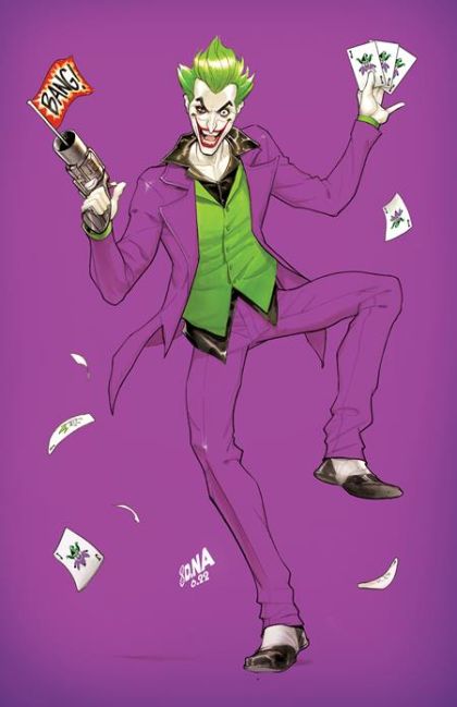 The Joker: The Man Who Stopped Laughing #1H (David Nakayama Foil Cover) Cover