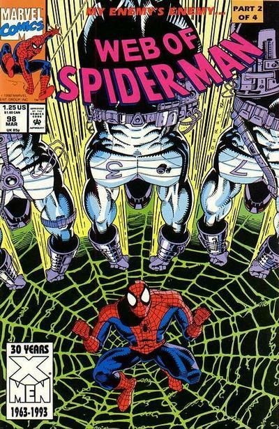 Web of Spider-Man, Vol. 1 #98A (Direct Edition) Cover