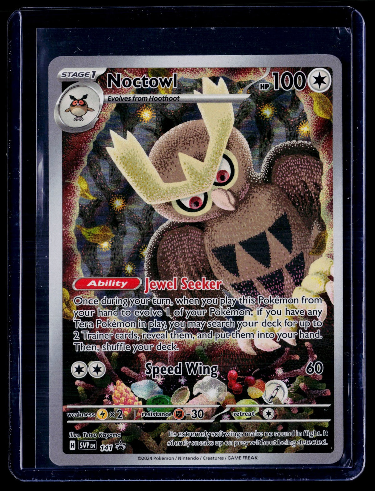 Noctowl Holo Promo SV: Scarlet & Violet Promo Cards 141 NM