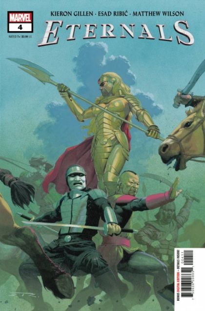 Eternals, Vol. 5 #4A (Esad Ribić variant) Cover