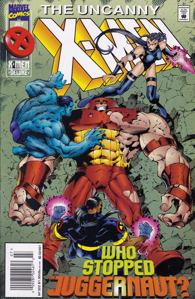 Uncanny X-Men, Vol. 1 #322B (Newsstand Edition) Cover