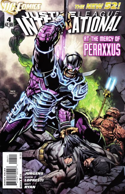Justice League International #4A (David Finch Regular) Cover