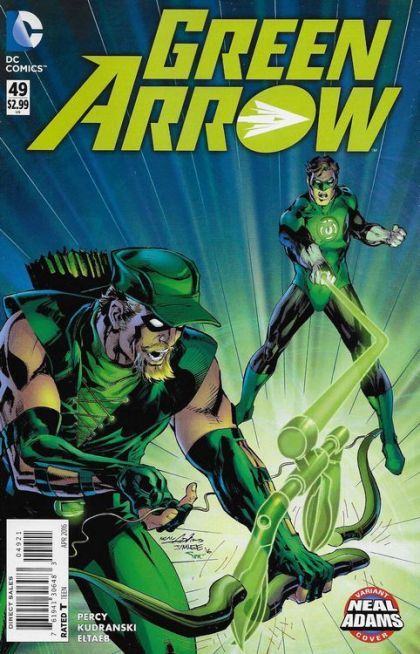 Green Arrow, Vol. 5 #49B (Neal Adams Variant) Cover