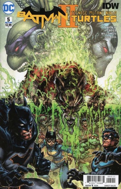 Batman / Teenage Mutant Ninja Turtles II #5A (Regular Freddie E. Williams II Cover) Cover
