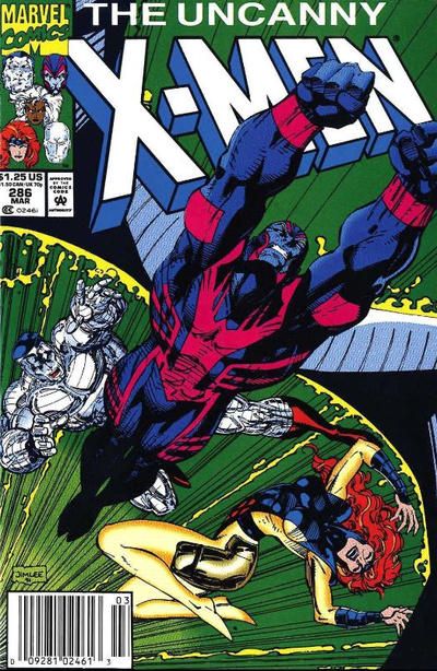 Uncanny X-Men, Vol. 1 #286B (Newsstand Edition) Cover