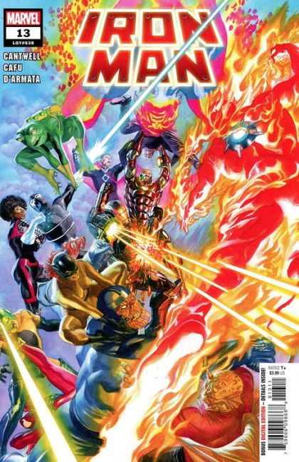 Iron Man, Vol. 6 #13A (Regular Alex Ross Cover) Cover
