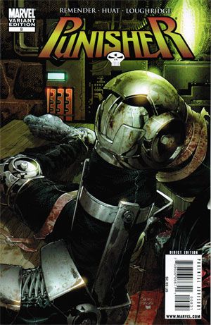 The Punisher, Vol. 8 #8B (Tom Raney Incentive Rest In Pieces Variant (1:15)) Cover