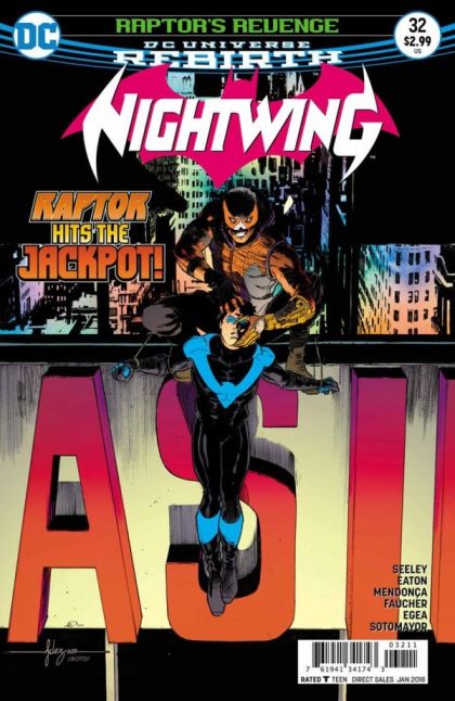 Nightwing, Vol. 4 #32A (Fernandez & Sotomayor Cover) Cover