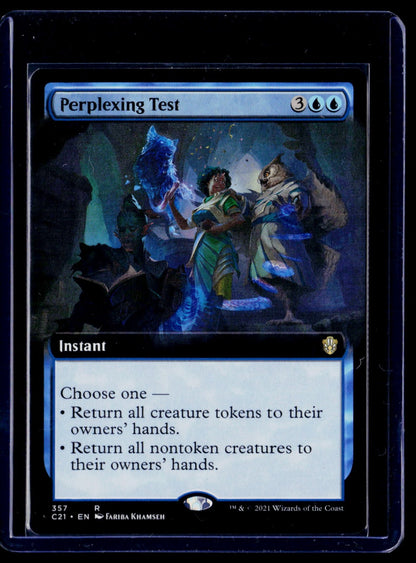 Perplexing Test (Extended Art) R Commander 2021 357 NM