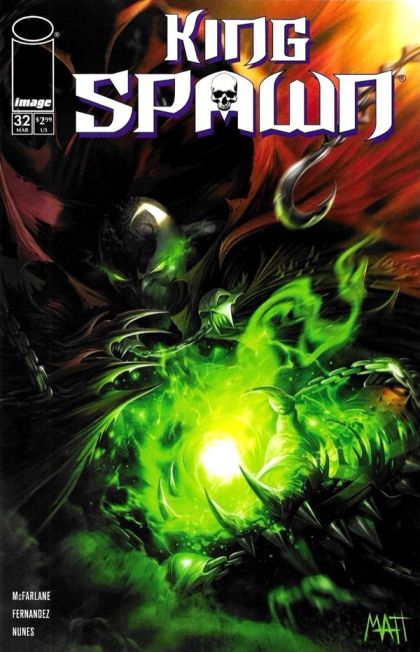 King Spawn #32A (Francesco Mattina Regular) Cover